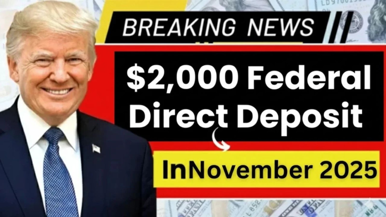 $2,000 Federal Direct Deposit Payment is Coming in November 2025