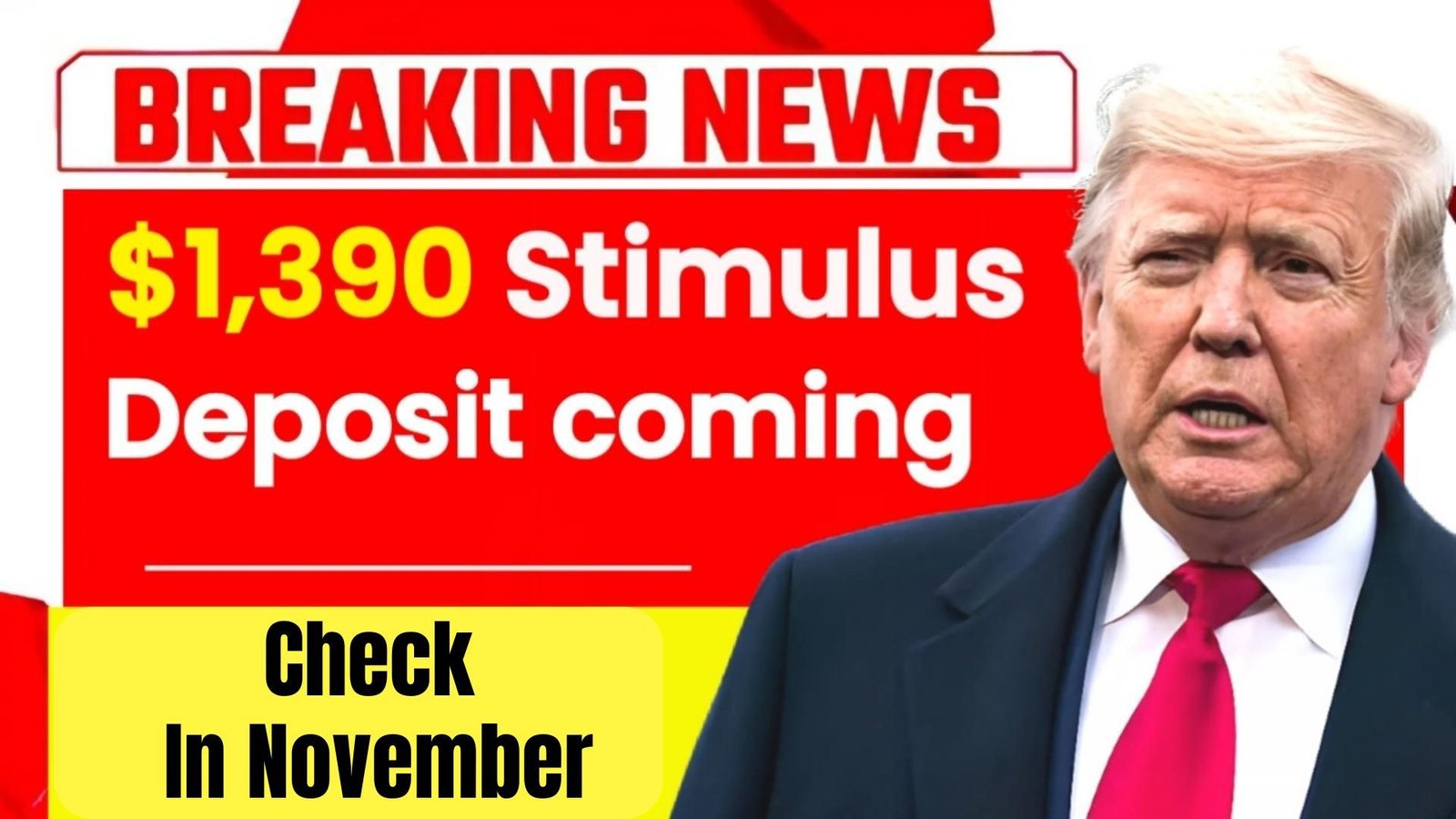 IRS Confirms $1,390 Direct Deposit For U.S. Citizens – Here’s Who Gets Paid in November