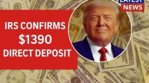 IRS Confirms $1390 Direct Deposit Relief for November 2025 — Check Eligibility & Claim Process
