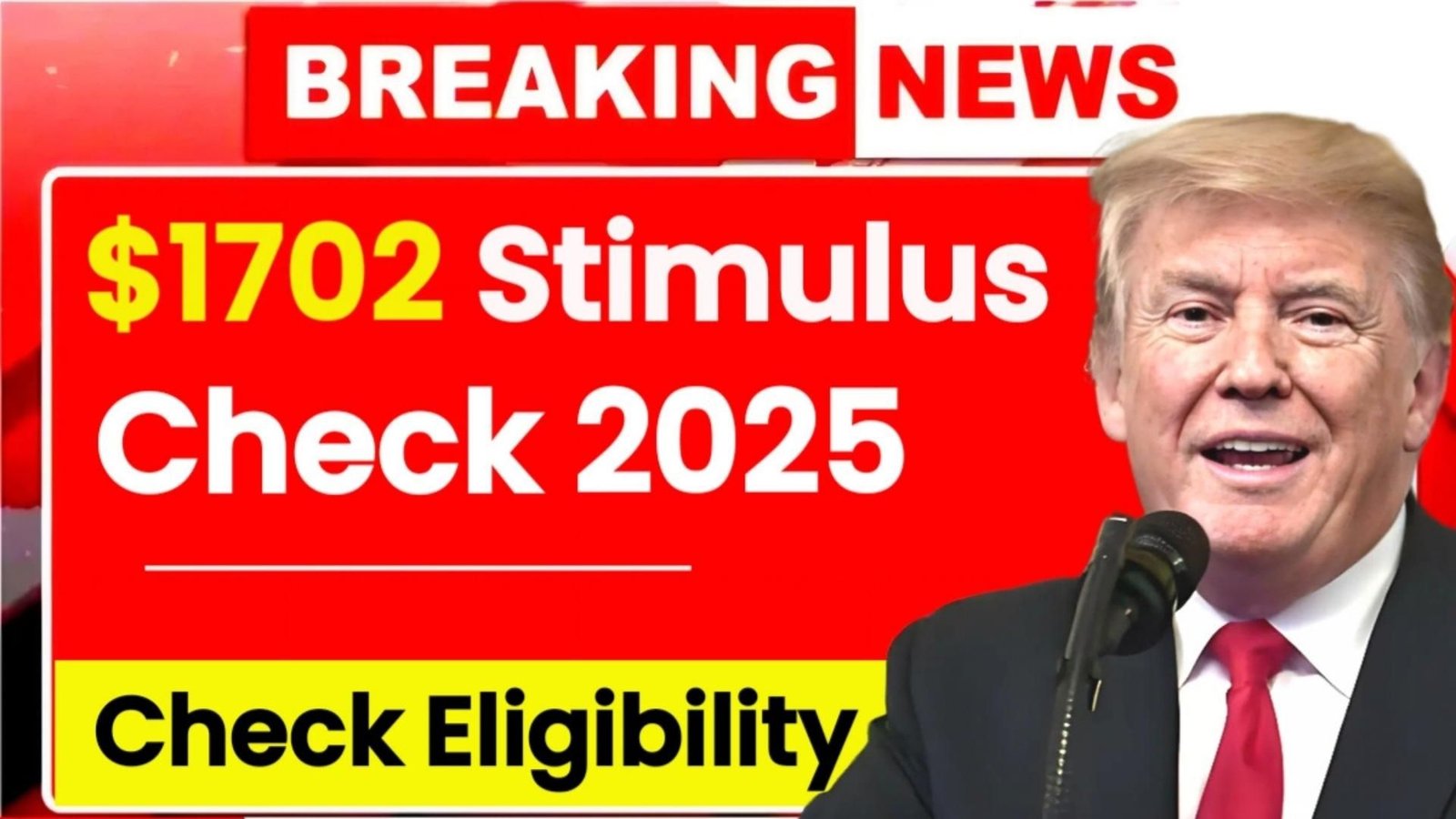 IRS Confirms $1702 Stimulus Check: Who Qualifies, When It’s Coming, and How To Claim